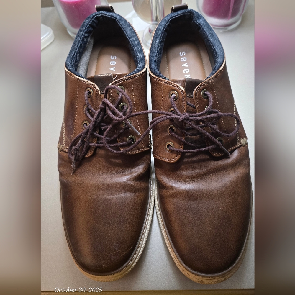 Seven91 Brown Men's Shoes SZ 10.5